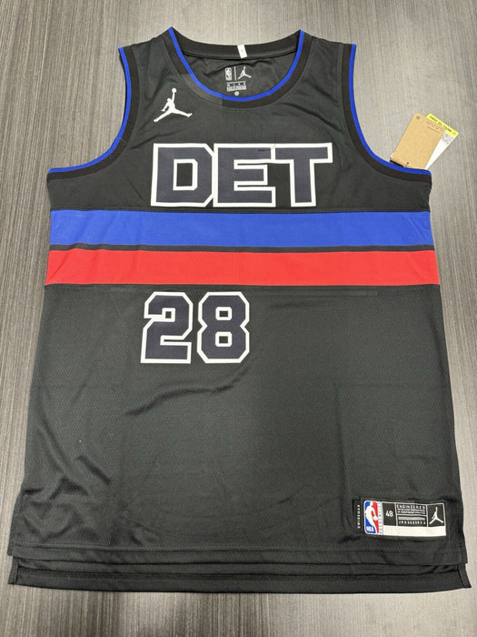 Isaiah Stewart Signed Detroit Pistons Jersey JSA COA