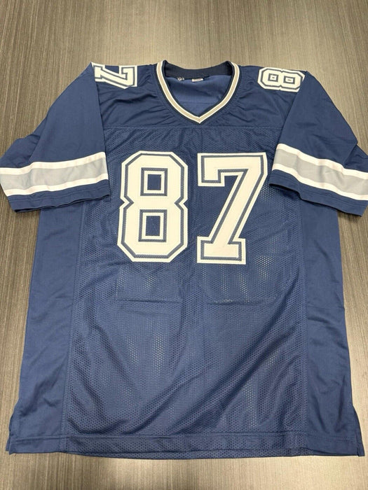 Jake Ferguson Signed Dallas Cowboys Custom Jersey  COA