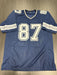 Jake Ferguson Signed Dallas Cowboys Custom Jersey  COA