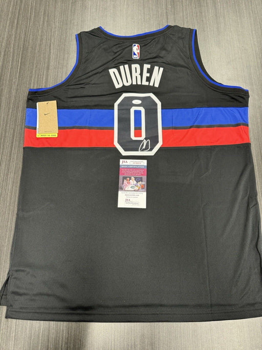 Jalen Duren Signed Detroit Pistons Jersey JSA COA