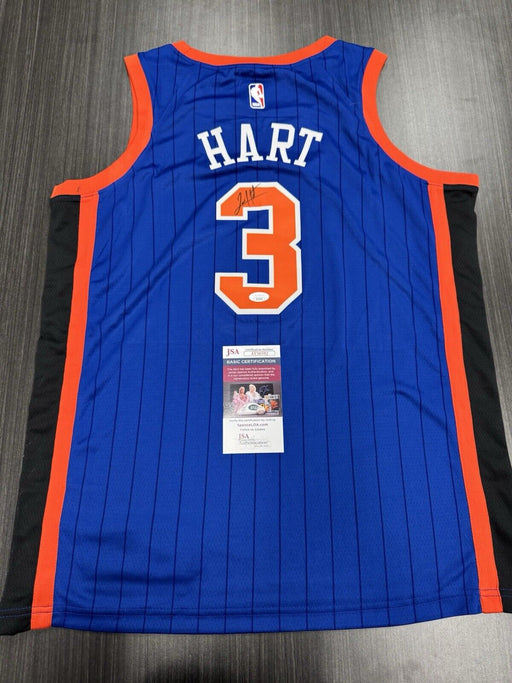 Josh Hart Signed New York Knicks Jersey JSA COA