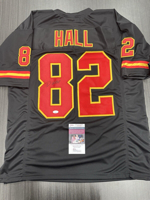Dante Hall Signed Kansas City Chiefs Custom Jersey JSA COA