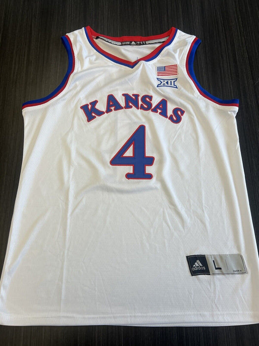 Devonte Graham Signed Kansas Jayhawks Jersey JSA COA