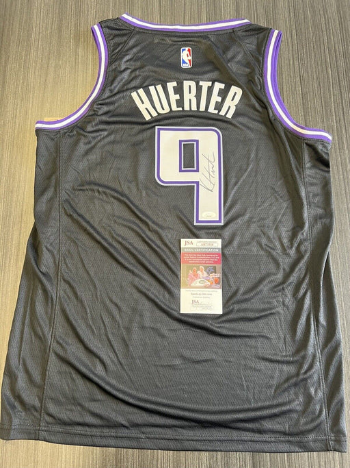 Kevin Huerter Signed Sacramento Kings Jersey JSA COA