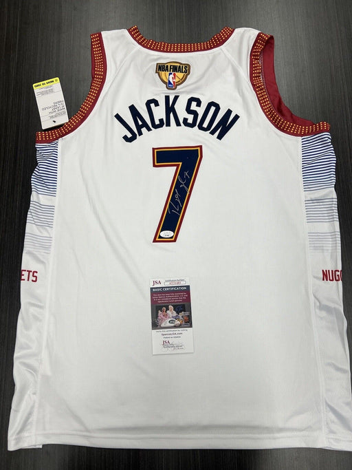 Reggie Jackson Signed Denver Nuggets Jersey JSA COA