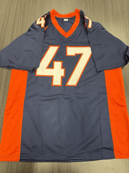 John Lynch Signed Denver Broncos Custom Jersey Beckett COA 