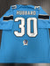 Chuba Hubbard Signed Carolina Panthers Custom Jersey Beckett COA