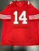 Ricky Pearsall Signed San Francisco 49ers Custom Jersey Beckett COA