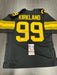 Levon Kirkland Signed Pittsburgh Steelers Custom Jersey JSA COA