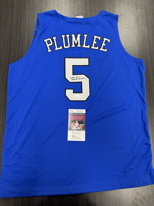 Mason Plumlee Signed Duke Blue Devils Jersey JSA COA
