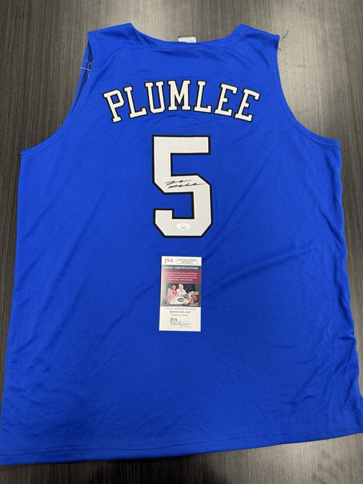 Mason Plumlee Signed Duke Blue Devils Jersey JSA COA
