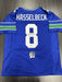 Matt Hasselbeck Signed Seattle Seahawks Custom Jersey Beckett COA