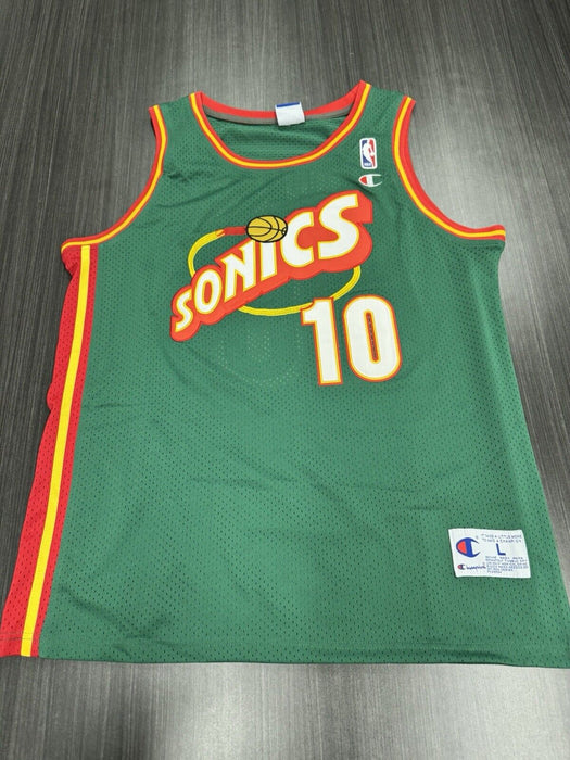 Nate McMillan Signed Seattle SuperSonics Jersey JSA COA