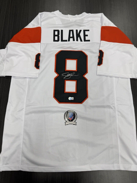 Jeff Blake Signed Cincinnati Bengals Custom Jersey Beckett COA
