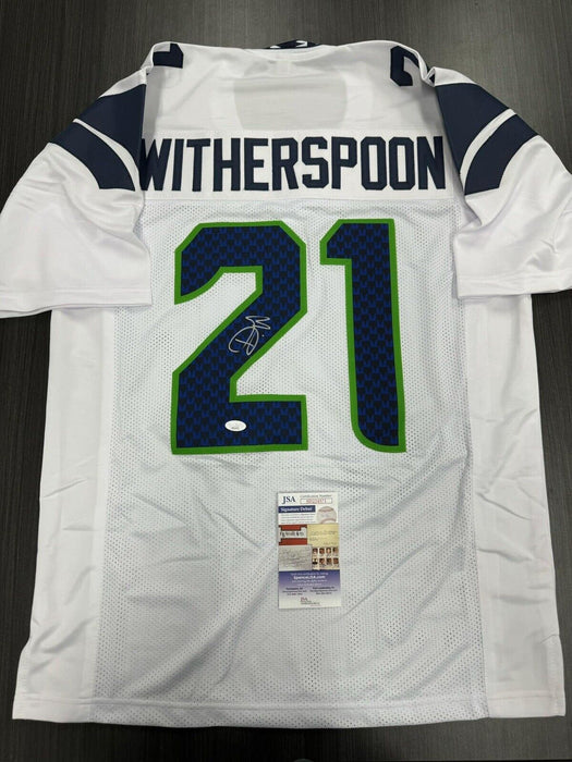 Devon Witherspoon Signed Seattle Seahawks Custom Jersey JSA COA