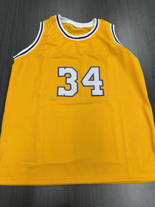 Shaquille O’Neal Signed Los Angeles Lakers Custom Jersey Beckett COA