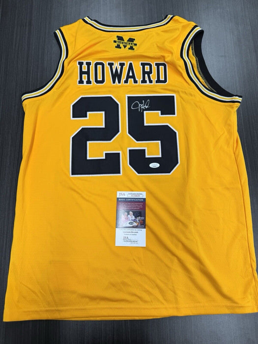 Juwan Howard Signed Michigan Wolverines Jersey JSA COA