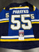 Colton Parayko Signed St. Louis Blues Jersey JSA COA