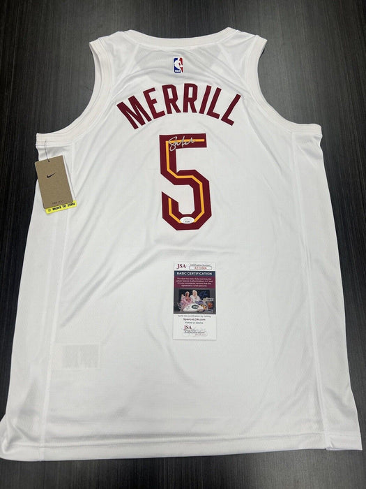 Sam Merrill Signed Cleveland Cavaliers Jersey JSA COA