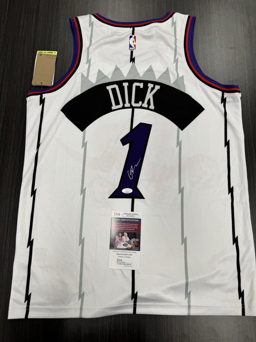 Gradey Dick Signed Toronto Raptors Jersey JSA COA