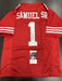 Deebo Samuel Signed San Francisco 49ers Custom Jersey JSA COA