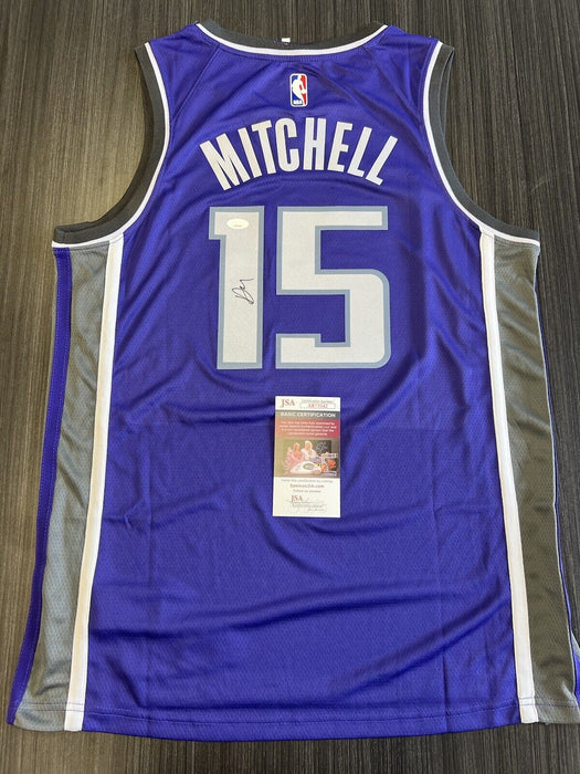 Davion Mitchell Signed Sacramento Kings Jersey JSA COA