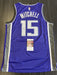 Davion Mitchell Signed Sacramento Kings Jersey JSA COA