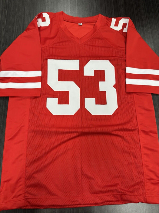 Navarro Bowman Signed San Francisco 49ers Custom Jersey Beckett COA