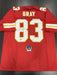 Noah Gray Signed Kansas City Chiefs Custom Jersey Beckett COA