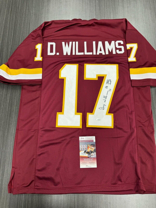 Doug Williams Signed Washington Redskins Custom Jersey JSA COA