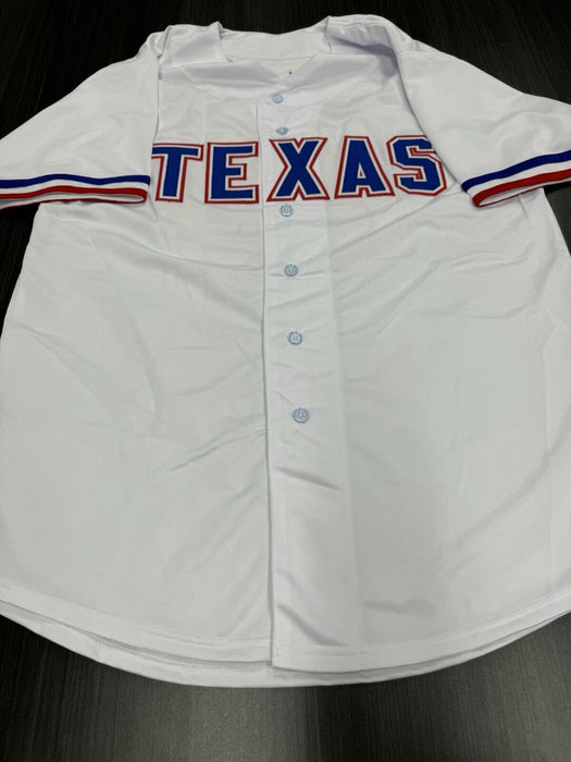 Adrian Beltre Signed Texas Rangers Custom Jersey JSA COA