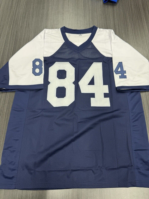 Jay Novacek Signed Dallas Cowboys Custom Jersey JSA COA