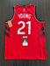 Thaddeus Young Signed Toronto Raptors Jersey JSA COA