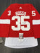 Ville Husso Signed Detroit Red Wings Jersey JSA COA