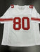 Jeremy Shockey Signed New York Giants Custom Jersey JSA COA