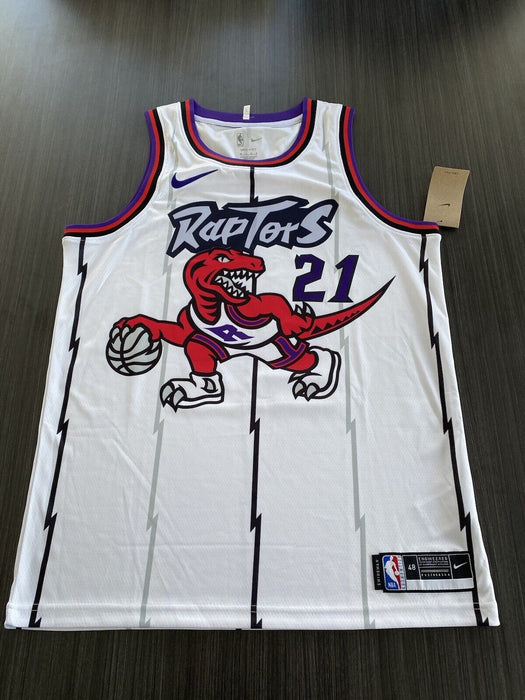 Thaddeus Young Signed Toronto Raptors Jersey JSA COA