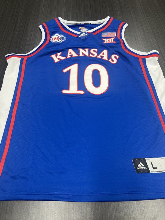 Jalen Wilson Signed Kansas JayHawks Jersey JSA COA