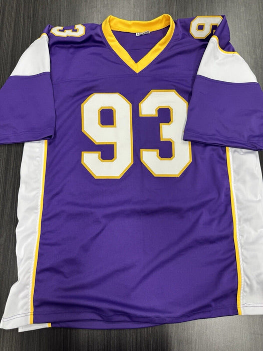 Kevin Williams Signed Minnesota Vikings Custom Jersey JSA COA