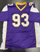 Kevin Williams Signed Minnesota Vikings Custom Jersey JSA COA
