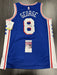Paul George Signed Philadelphia 76ers Jersey JSA COA
