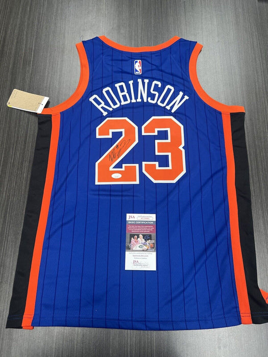 Mitchell Robinson Signed New York Knicks Jersey JSA COA