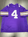 Brett Favre Signed Minnesota Vikings Custom Jersey Beckett COA