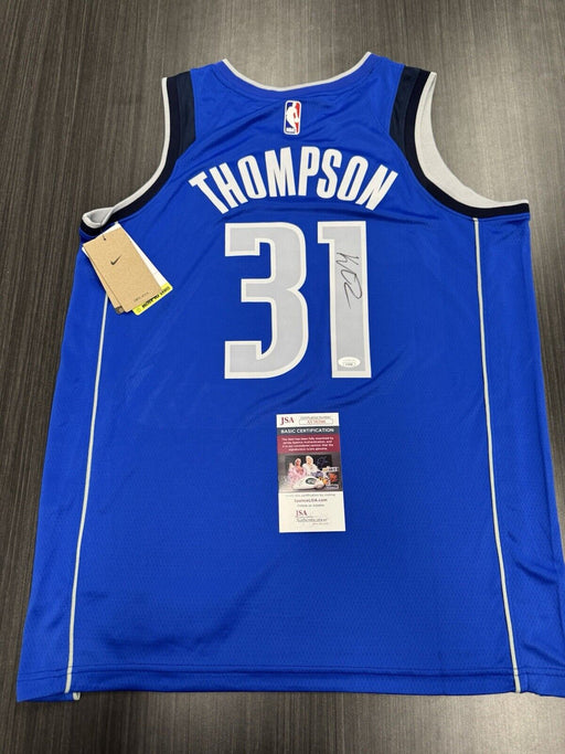 Klay Thompson Signed Dallas Mavericks Jersey JSA COA