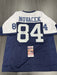 Jay Novacek Signed Dallas Cowboys Custom Jersey JSA COA