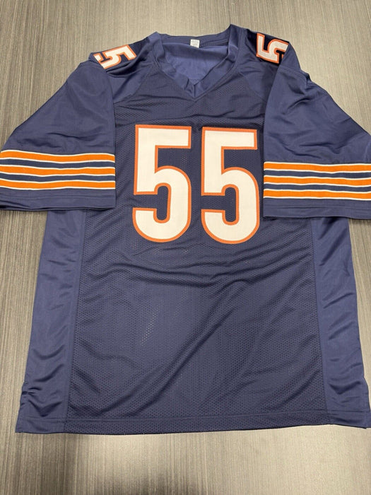 Lance Brings Signed Chicago Bears Custom Jersey Beckett COA