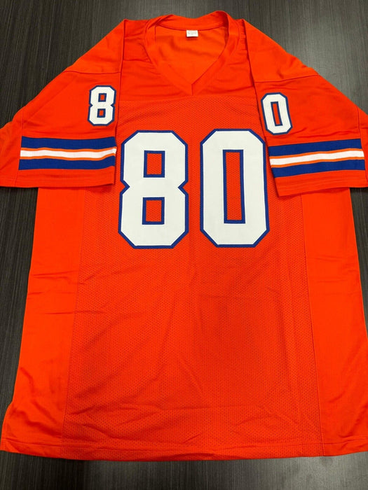 Rich upchurch Signed Denver Broncos Custom Jersey JSA COA