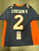 Patrick Surtain Signed Denver Broncos Custom Jersey JSA COA