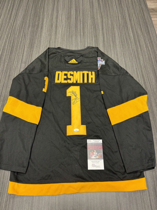 Casey Desmith Signed Pittsburgh Penguins Jersey JSA COA Inscribed