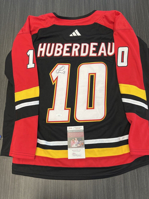 Jonathan Huberdeau Signed Calgary Flames Jersey JSA COA