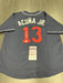 Ronald Acuna Signed Atlanta Braves Custom Jersey JSA COA